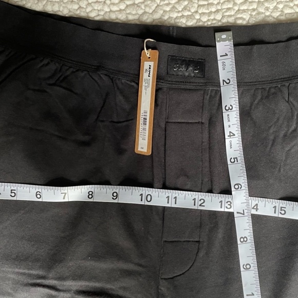 Skims Boyfriend Loose Pant Black Onyx Size Large - Picture 9 of 12